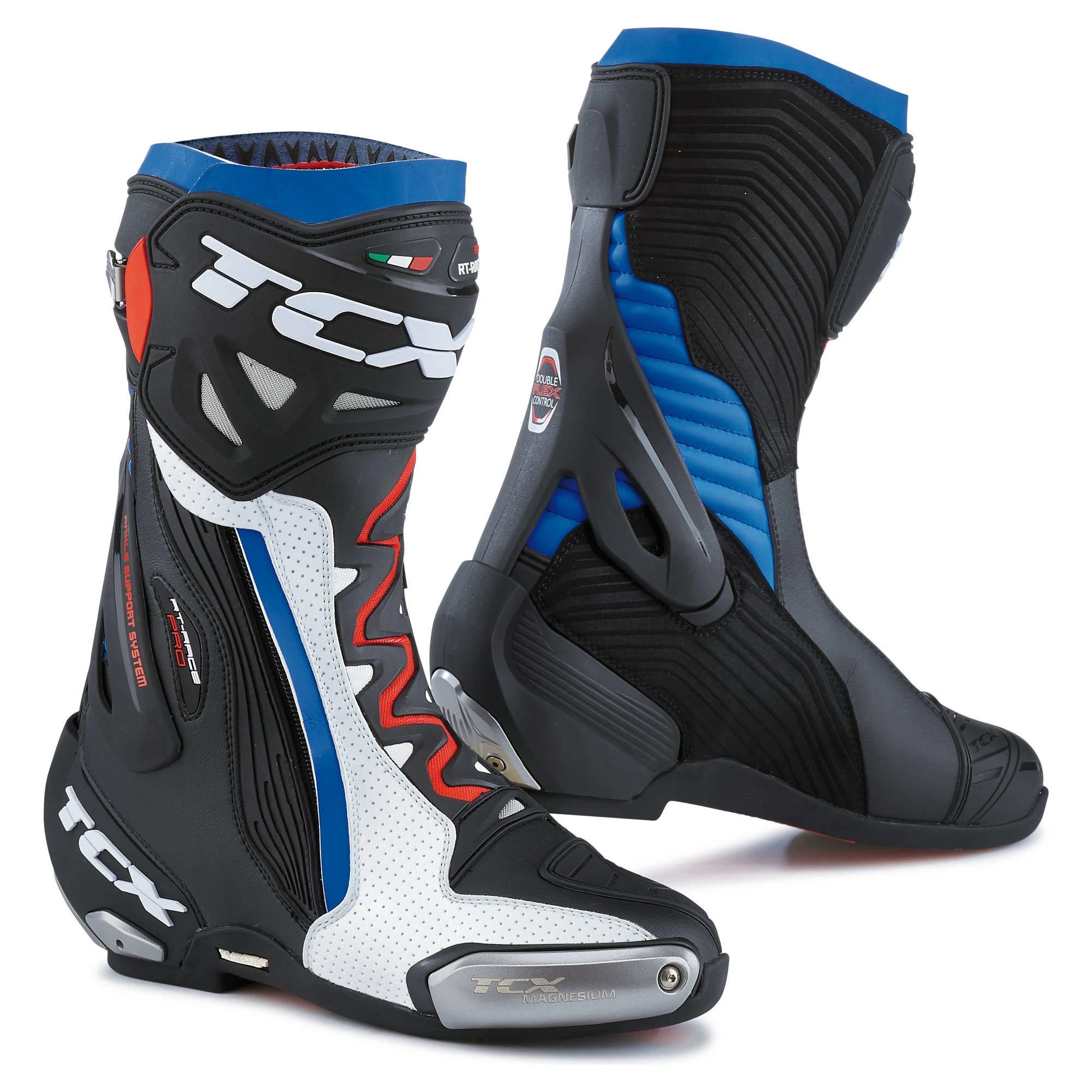 Tcx Rt-Race Pro Air Boots - White-Blue-Black