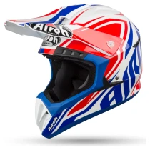 Airoh Switch Impact Helmet - Blue-White-Red
